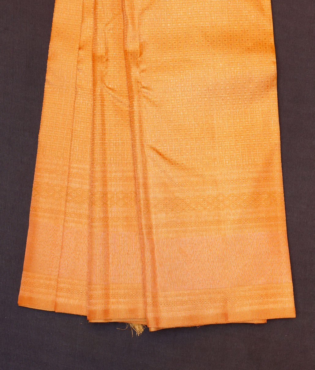 Light Golden kanchipuram saree